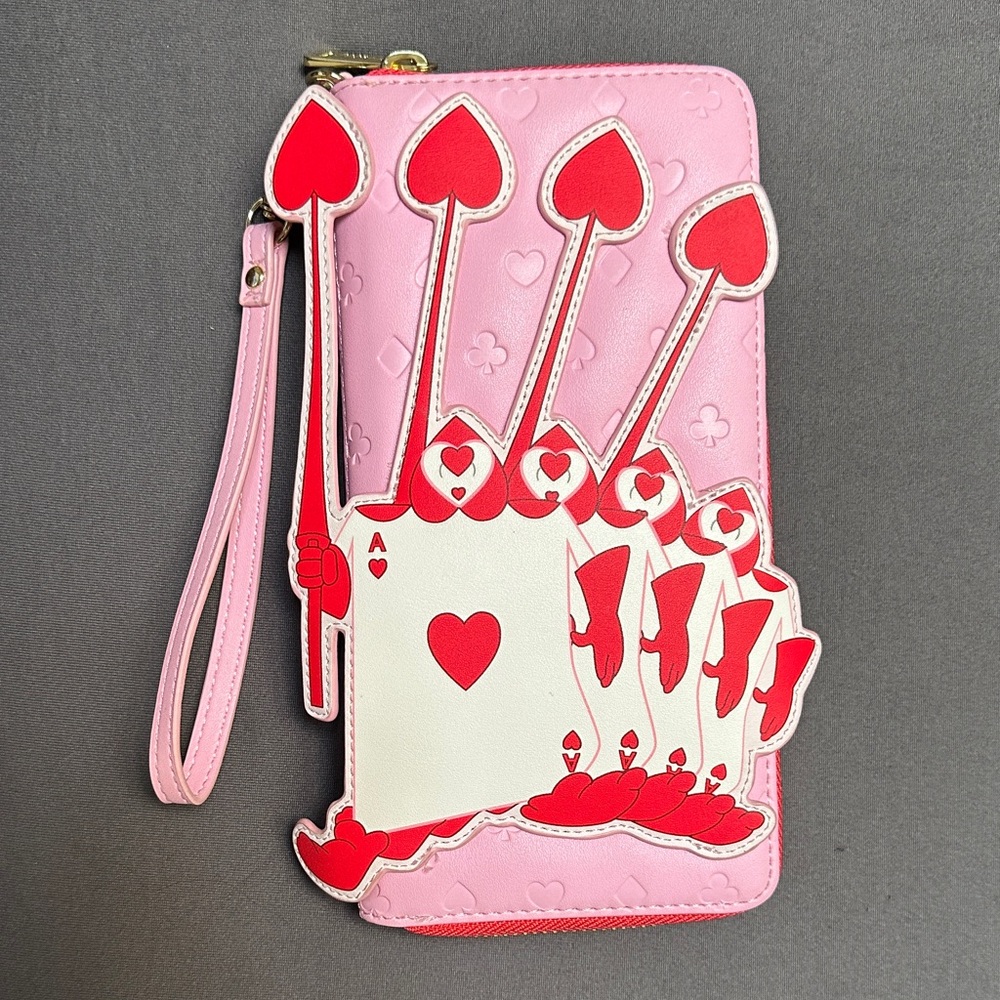 Disney Pink and Red Card Holder